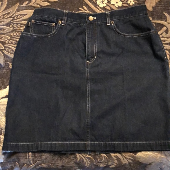 Ralph Lauren Dresses & Skirts - Ralph Lauren dark denim skirt